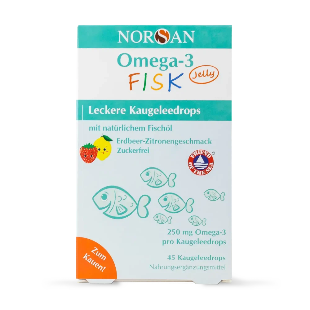 NORSAN Omega-3 FISK Jelly KIDS