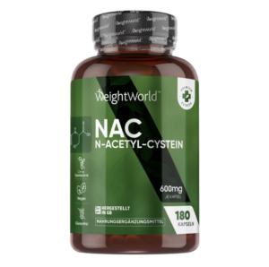 WeightWorld N-Acetyl-Cystein 600 mg 180 κάψουλες
