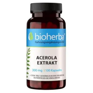 Bioherba Acerola Extrakt - Εκχύλισμα Ασερόλας 300 mg φυσική βιταμίνη C