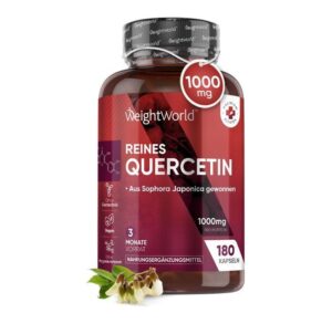 WeightWorld Reines Quercetin (καθαρή κουερσετίνη) 1000mg